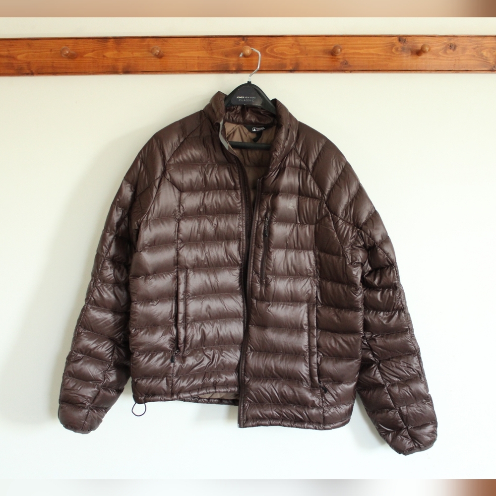 Men's Brown Puffer Jacket